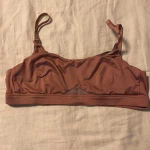 Auden dusty rose nursing bra. Size small.